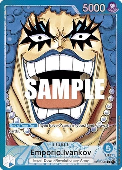 One Piece-Karte Emporio.Ivankov (049) (Alternate Art) OP02-049v2