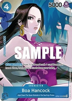One Piece-Karte Boa Hancock (Box Topper) OP02-059v2