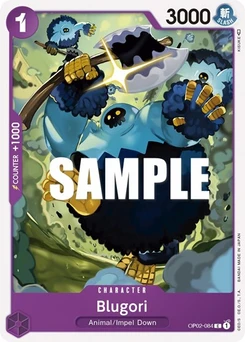 One Piece-Karte Blugori OP02-084