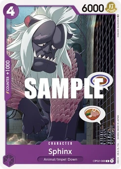 One Piece-Karte Sphinx OP02-088