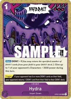 One Piece-Karte Hydra OP02-090