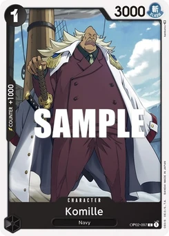 One Piece-Karte Komille OP02-097