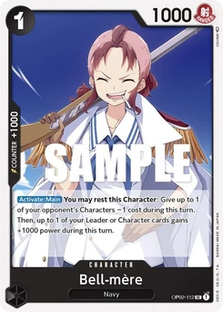 One Piece-Karte Bell-mere OP02-112