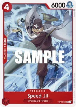 One Piece-Karte Speed Jil OP03-006