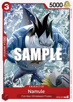 One Piece-Karte Namule OP03-007