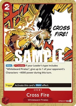 One Piece-Karte Cross Fire OP03-017