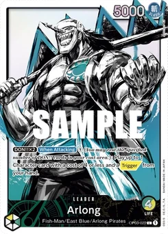 One Piece-Karte Arlong (Alternate Art) OP03-022v2
