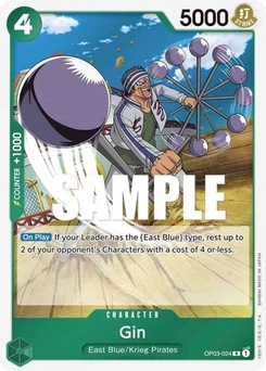 One Piece-Karte Gin OP03-024