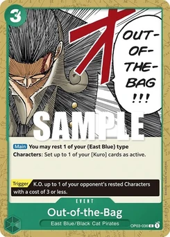 One Piece-Karte Out-of-the-Bag OP03-036