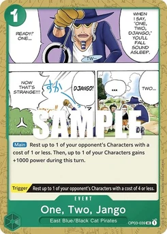 One Piece-Karte One, Two, Jango OP03-039