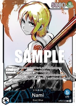 One Piece-Karte Nami (040) (Alternate Art) OP03-040v2