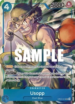 One Piece-Karte Usopp (Alternate Art) OP03-041v2