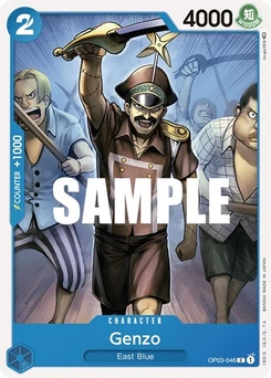 One Piece-Karte Genzo OP03-046