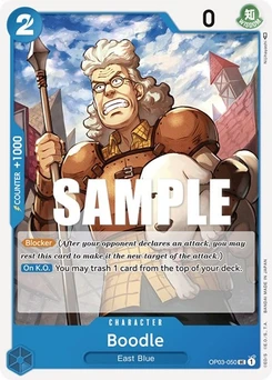 One Piece-Karte Boodle OP03-050