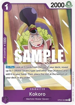One Piece-Karte Kokoro OP03-062