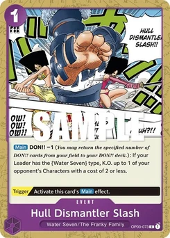 One Piece-Karte Hull Dismantler Slash OP03-073