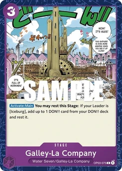 One Piece-Karte Galley-La Company OP03-075