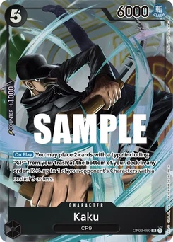 One Piece-Karte Kaku (080) (Alternate Art) OP03-080v2