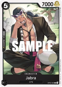One Piece-Karte Jabra OP03-085