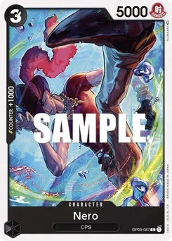 One Piece-Karte Nero OP03-087