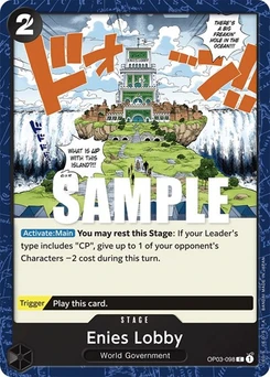 One Piece-Karte Enies Lobby OP03-098