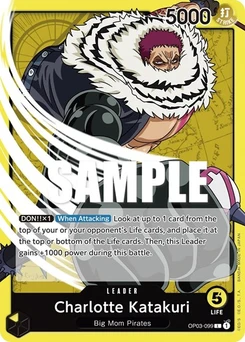 One Piece-Karte Charlotte Katakuri (099) OP03-099