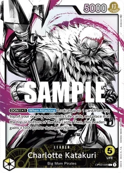 One Piece-Karte Charlotte Katakuri (099) (Alternate Art) OP03-099v2