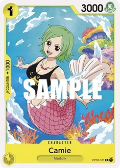 One Piece-Karte Camie OP03-101