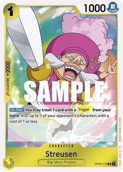One Piece-Karte Streusen OP03-115