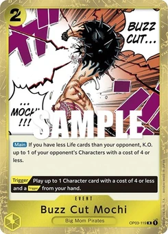 One Piece-Karte Buzz Cut Mochi OP03-119