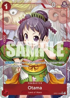 One Piece-Karte Otama (Full Art) OP01-006v2