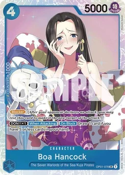 One Piece-Karte Boa Hancock (OP01-078) (Reprint) OP01-078v2