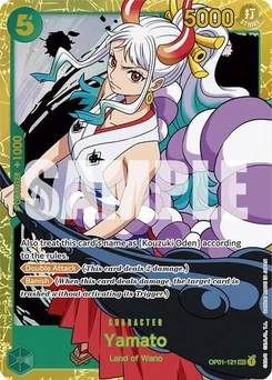 One Piece-Karte Yamato (OP01-121) (Reprint) OP01-121v2