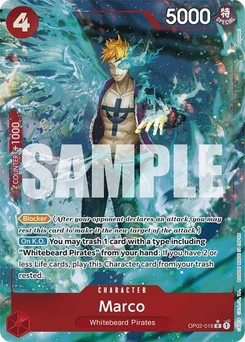 One Piece-Karte Marco (Full Art) OP02-018v2