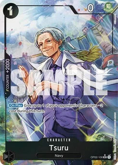 One Piece-Karte Tsuru (Full Art) OP02-106