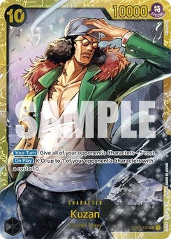 One Piece-Karte Kuzan (OP02-121) (Reprint) OP02-121v2