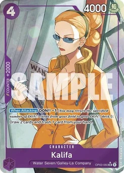One Piece-Karte Kalifa (Full Art) OP03-060