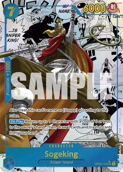 One Piece-Karte Sogeking (Manga) OP03-122
