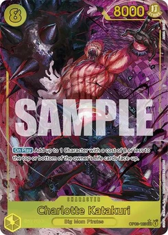 One Piece-Karte Charlotte Katakuri (Alternate Art) OP03-123