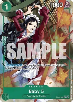 One Piece-Karte Baby 5 (OP04-032) (Full Art) OP04-032