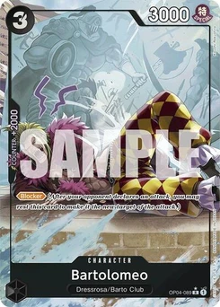 One Piece-Karte Bartolomeo (OP04-089) (Full Art) OP04-089v2