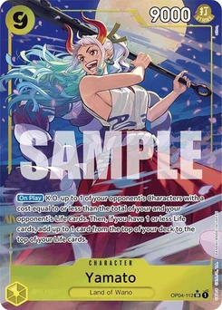 One Piece-Karte Yamato (OP04-112) (Alternate Art) OP04-112