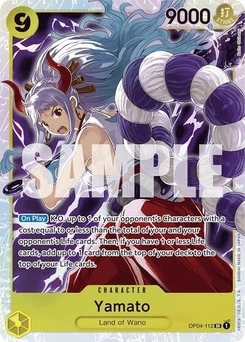 One Piece-Karte Yamato (OP04-112) (Reprint) OP04-112v2