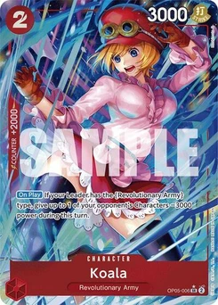 One Piece-Karte Koala (Alternate Art) OP05-006