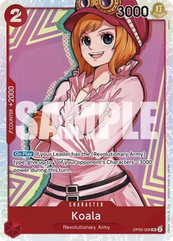 One Piece-Karte Koala (Reprint) OP05-006v2