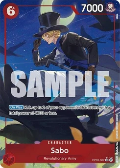 One Piece-Karte Sabo (OP05-007) (Alternate Art) OP05-007