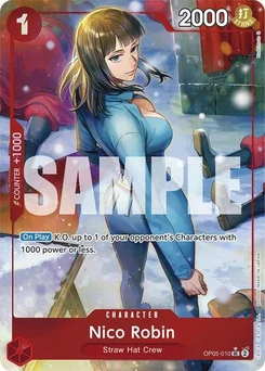 One Piece-Karte Nico Robin (Full Art) OP05-010