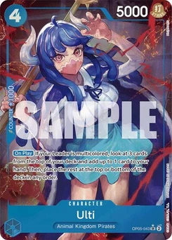 One Piece-Karte Ulti (Alternate Art) OP05-043