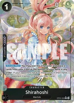One Piece-Karte Shirahoshi (OP05-082) (Alternate Art) OP05-082