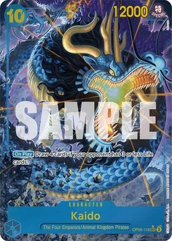 One Piece-Karte Kaido (OP05-118) (Alternate Art) OP05-118
